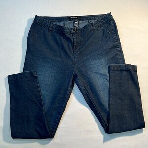 Beau Dawson Mid-Rise Skinny Stretch Blue Jeans Size 10